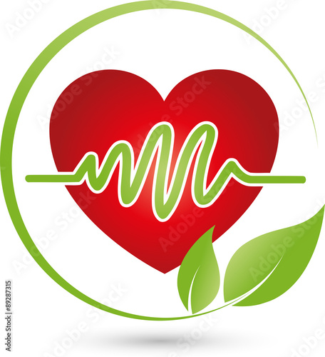 Herz und Blätter, Kardiologie, Logo