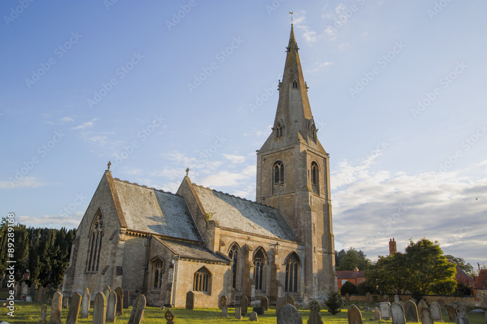 Fototapeta premium St Andrews Church, Leasingham, Sleaford, Lincolnshire