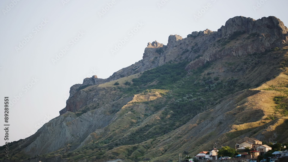 Houses at the Foot of the Mountain