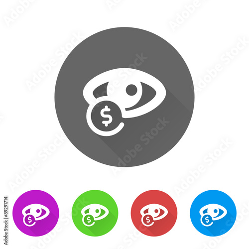 App Icon Long Shadow - 5 Colors