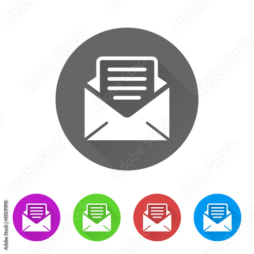 App Icon Long Shadow - 5 Colors