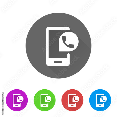 App Icon Long Shadow - 5 Colors