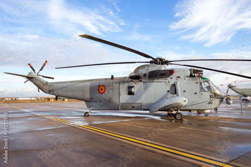 Spanish navy helicopter