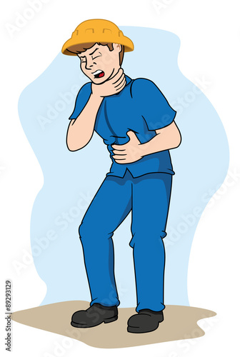 First aid  a person with their osbtruida airways, Heimlich maneuver