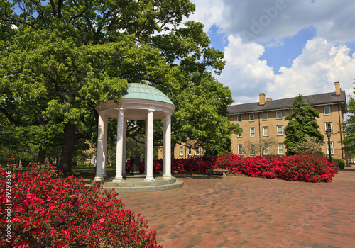 Historic Old Well at UNC Chapel Hill in North Carolina photo