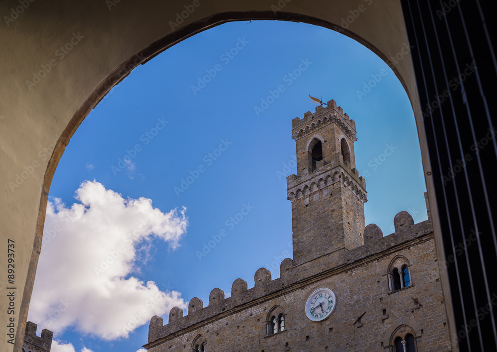 Fototapeta premium Volterra, Palazzo dei Priori