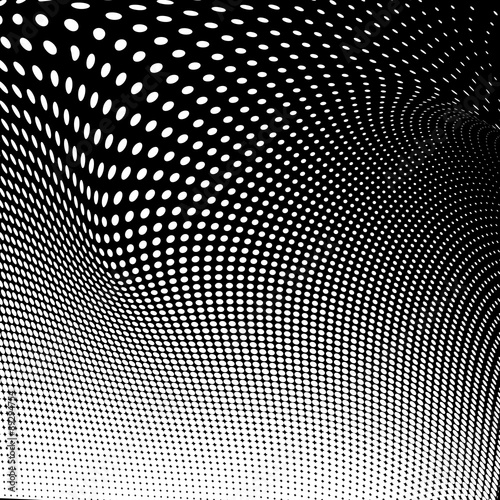 Vector halftone dots