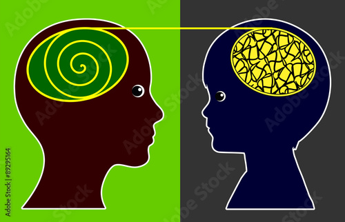 Mother soothing worried and anxious Child