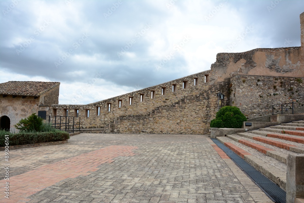 Castillo de Játiva, España.