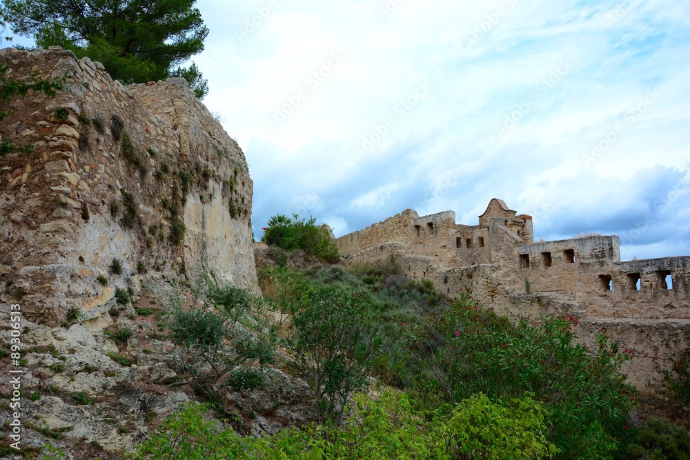 Castillo de Játiva, España.