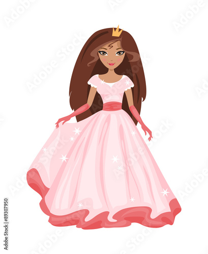 Fairy Princess. Vector Illustration