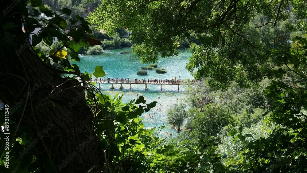 Naklejka premium Krka