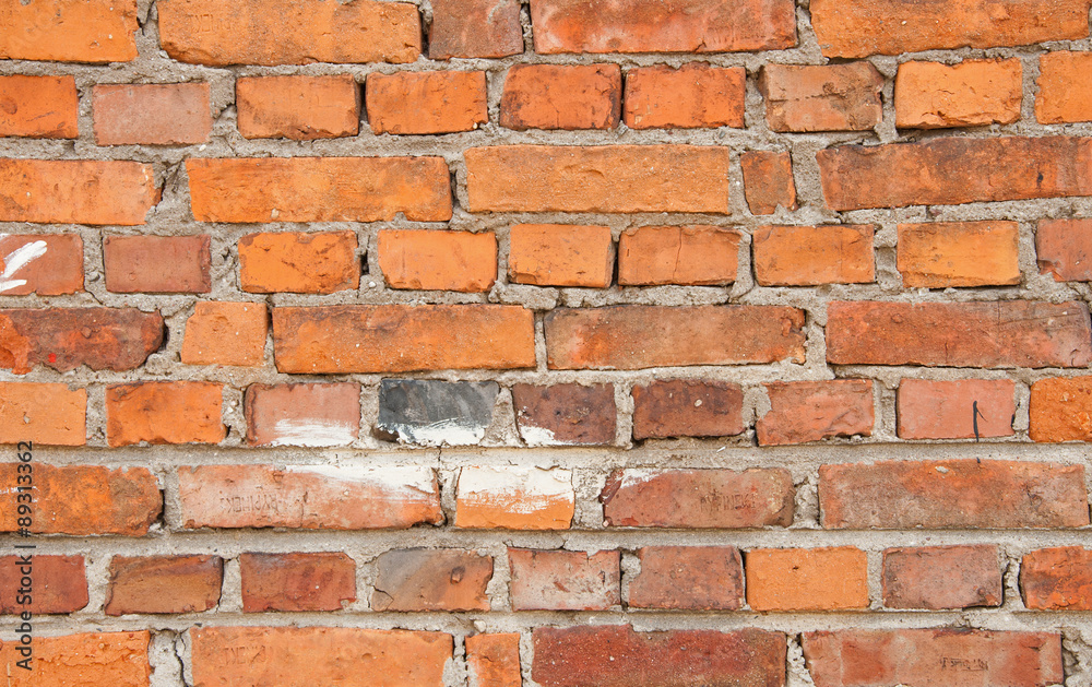 Brick wall as an abstract background Brick wall as an abstract background