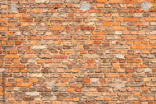 Brick wall as an abstract background