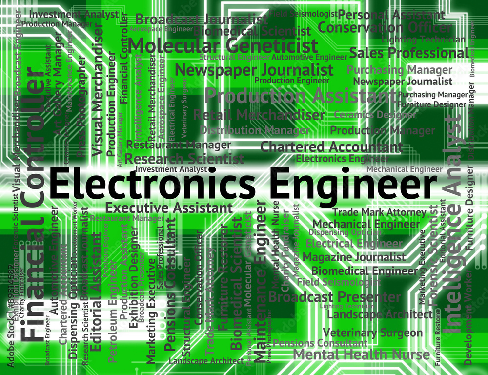 Electronics Engineer Means Employee Hire And Engineering Electronics Engineer Means Employee Hire And Engineering