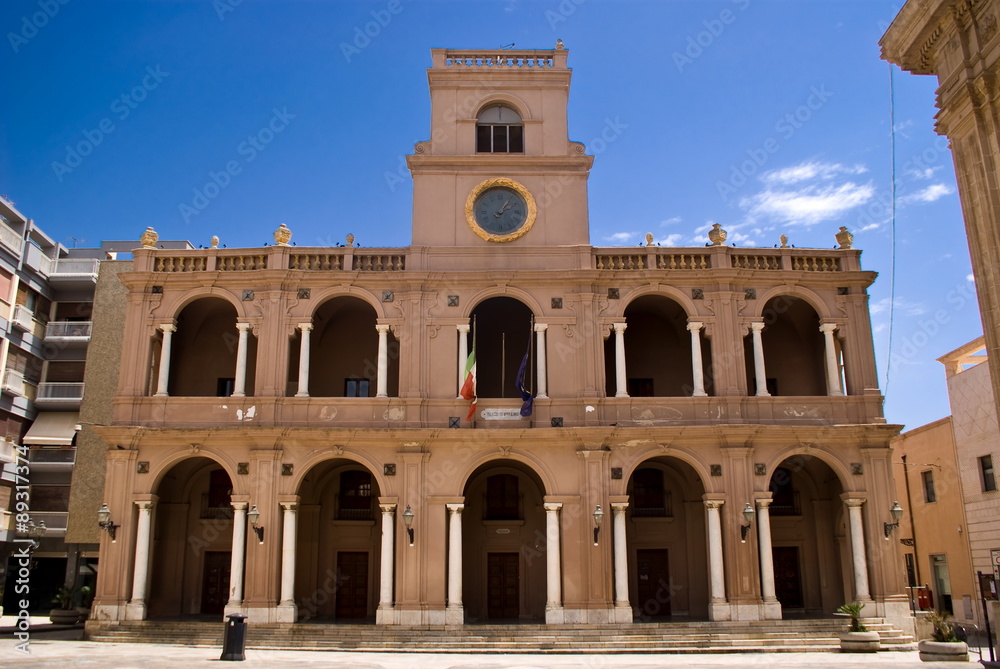 Town Hall of Marsala, Italy