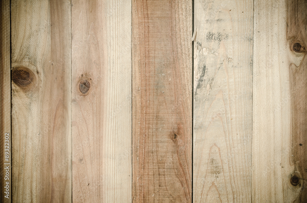 Obraz premium Vintage wood brown aged plank texture background