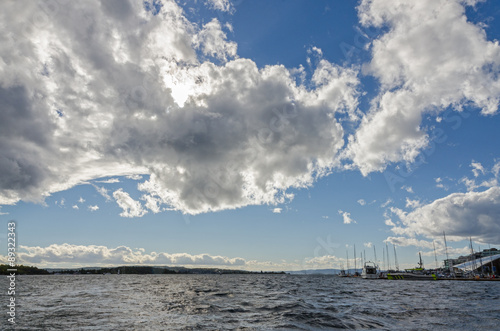 Canvas Print Port of Oslo