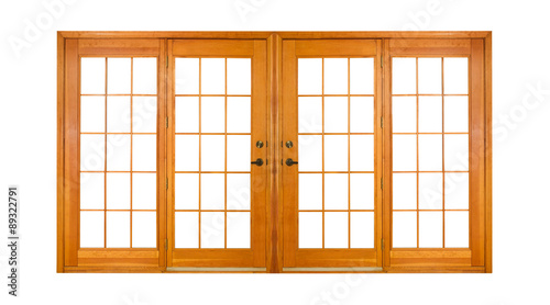 Isolated Double Doors (clipping path)