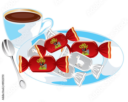 Tea and sweetmeats