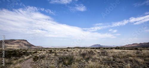 The start of Chimneys Trail, Big Bend National Park, Texas © paulleong