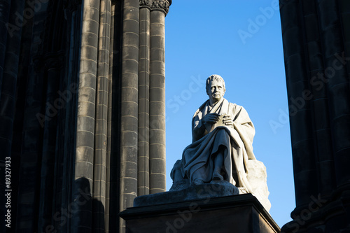 Walter Scott's monument. Edinburgh. Scotland. UK. photo