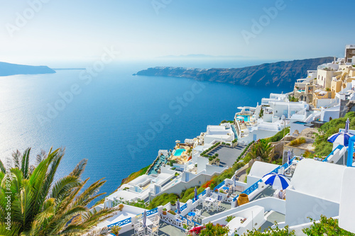 Landscape Santorini Island Greece