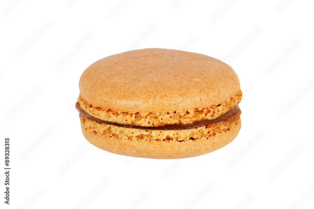 macaroon on white background macaroon on white background