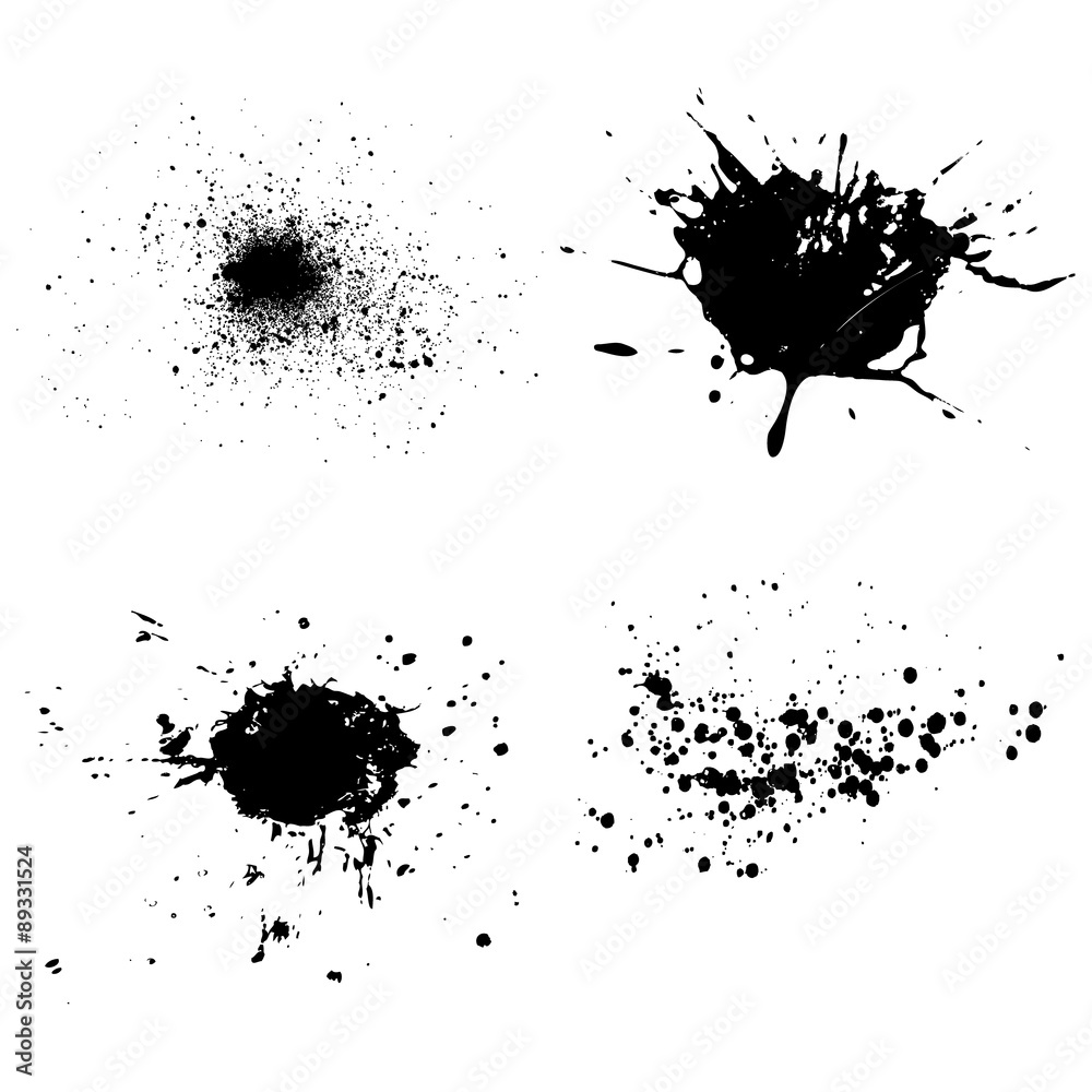 Spatter and blots Spatter and blots
