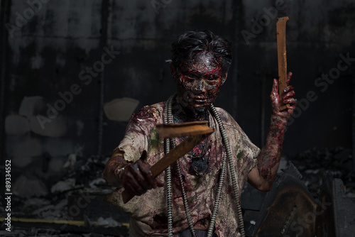 Photography zombie