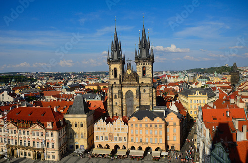 Tyn Church, Prague, Czech Republic