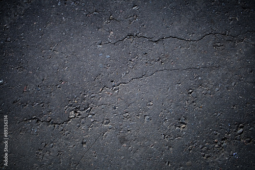 background texture of rough asphalt photo