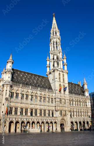Town Hall on Grand place in Brussel, Belgium