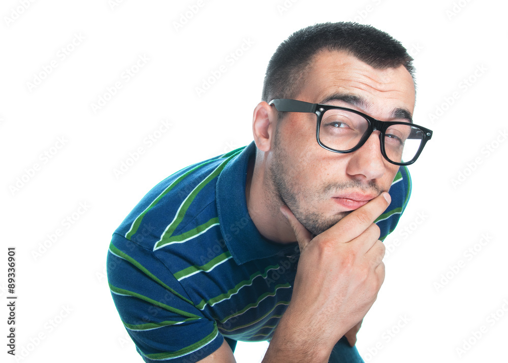 Thoughtful guy Thoughtful guy