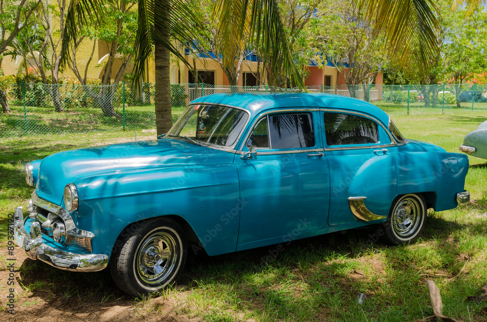 old taxi in Cuba old taxi in Cuba