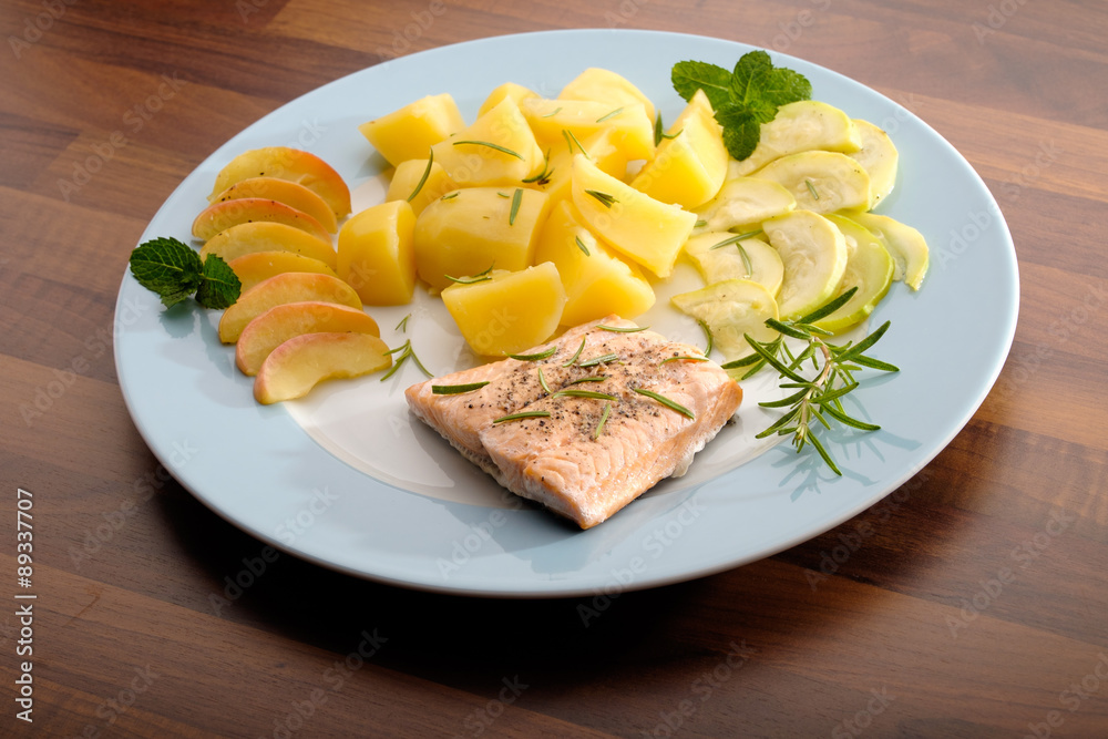 lachs mit kartoffeln lachs mit kartoffeln
