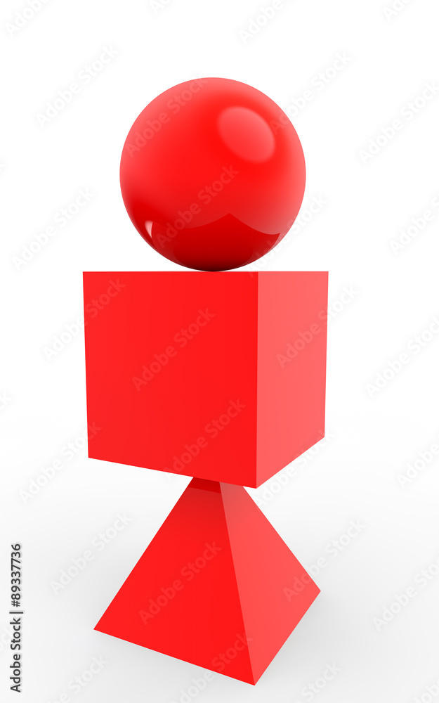 3d challenging task concept 3d challenging task concept