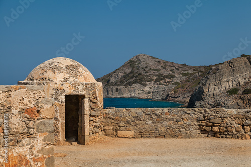 Греция. Крит. Башня крепости Спиналонга