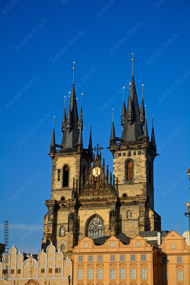 Tyn Church, Prague, Czech Republic