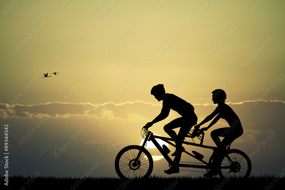 Fototapeta premium Tandem