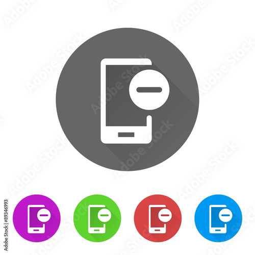 App Icon Long Shadow - 5 Colors