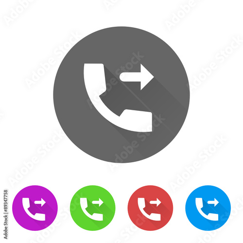 App Icon Long Shadow - 5 Colors