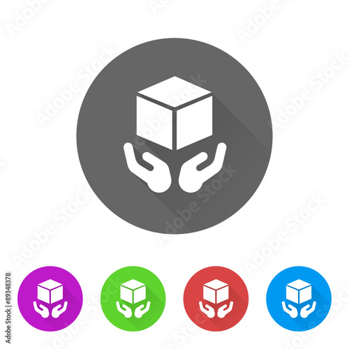 App Icon Long Shadow - 5 Colors