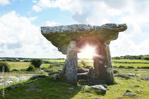 The Poulnabrone-Dolmen in Ireland photo