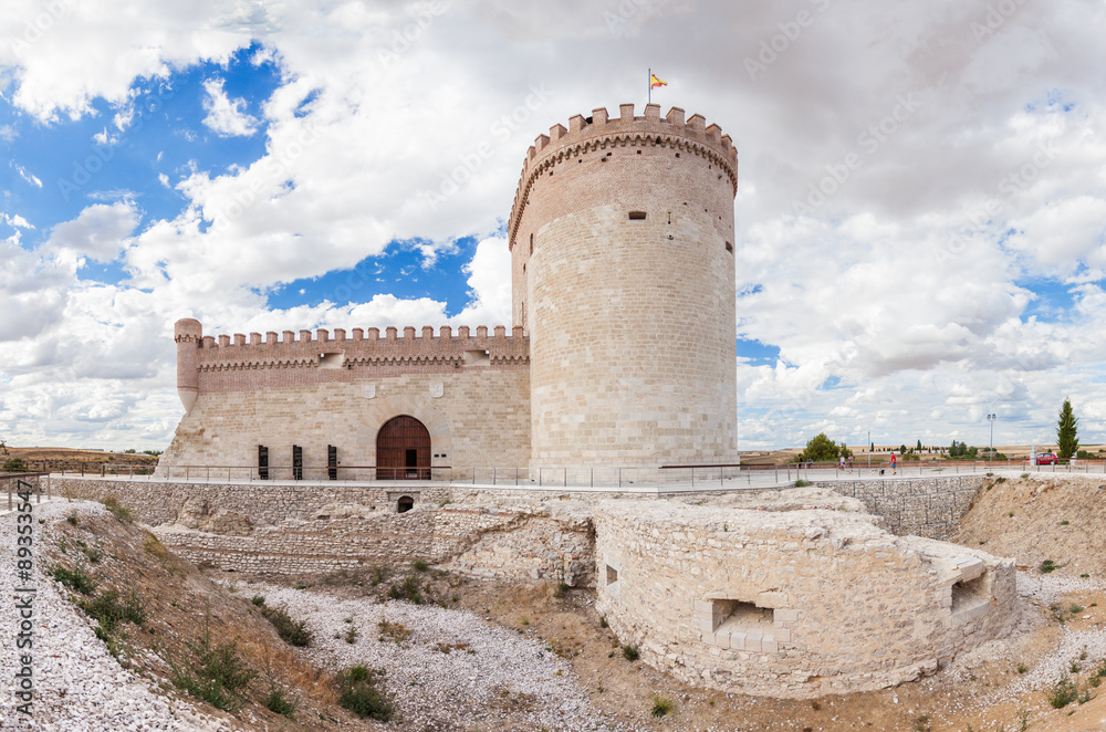 Arevalo´s Castle in Avila, Castilla y Leon, Spain.