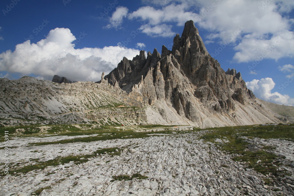 Obraz premium Blick zum Paternkofel/ Dolomiten
