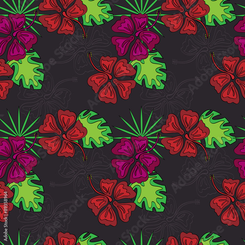 hibiscus pattern