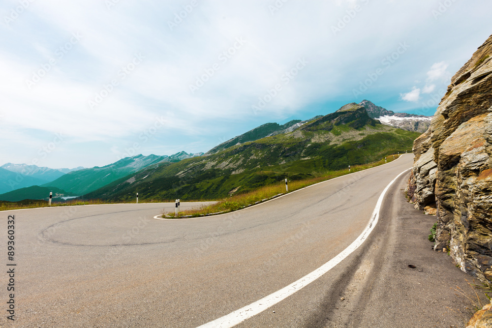Naklejka premium Mountain landscape