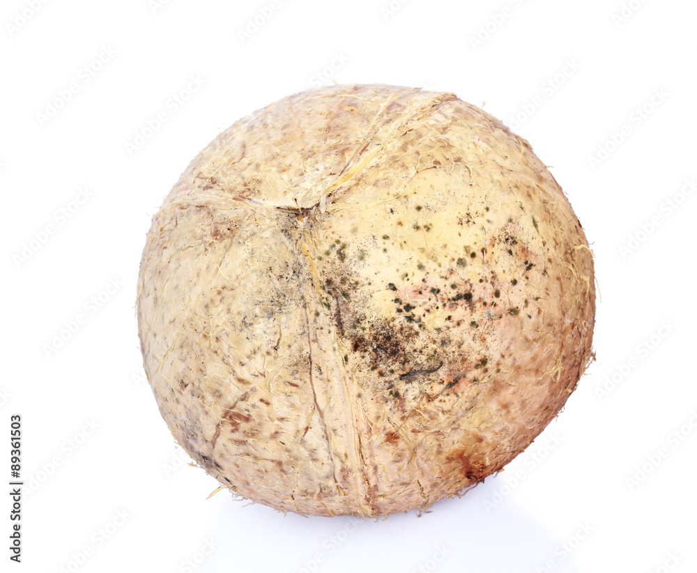 Fototapeta premium Coconut isolated on white background.