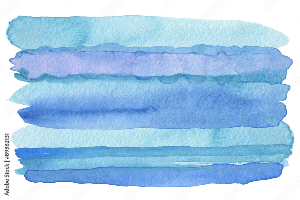 Abstract watercolor strip painted background. Texture paper.